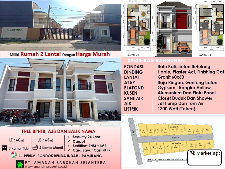 Amanah Garden Village 1 – Pamulang