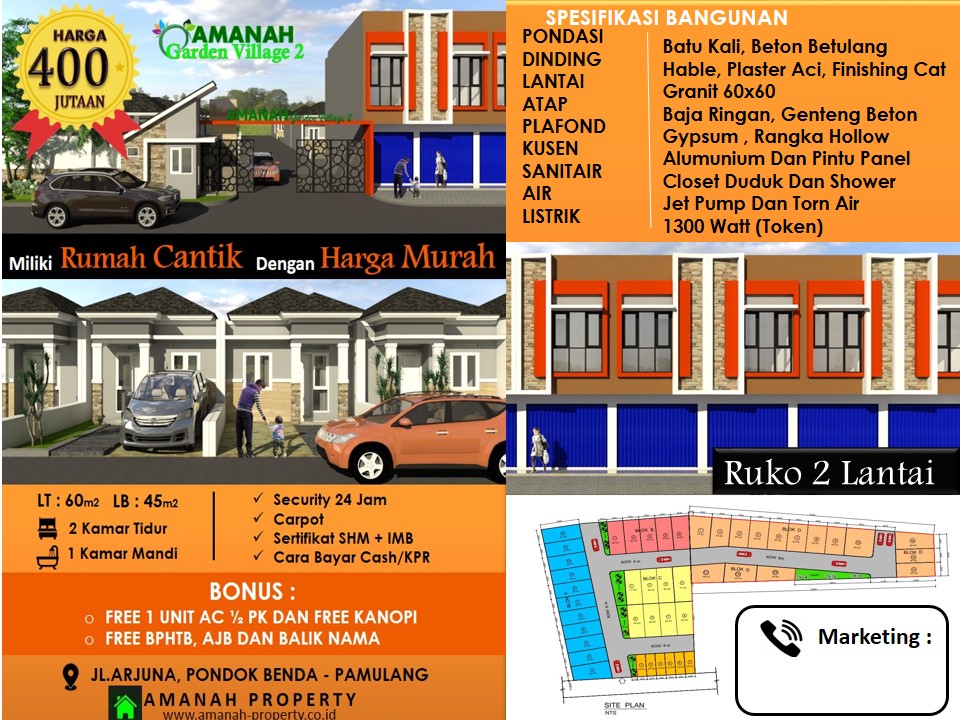 Amanah Garden Village 2 – Pamulang