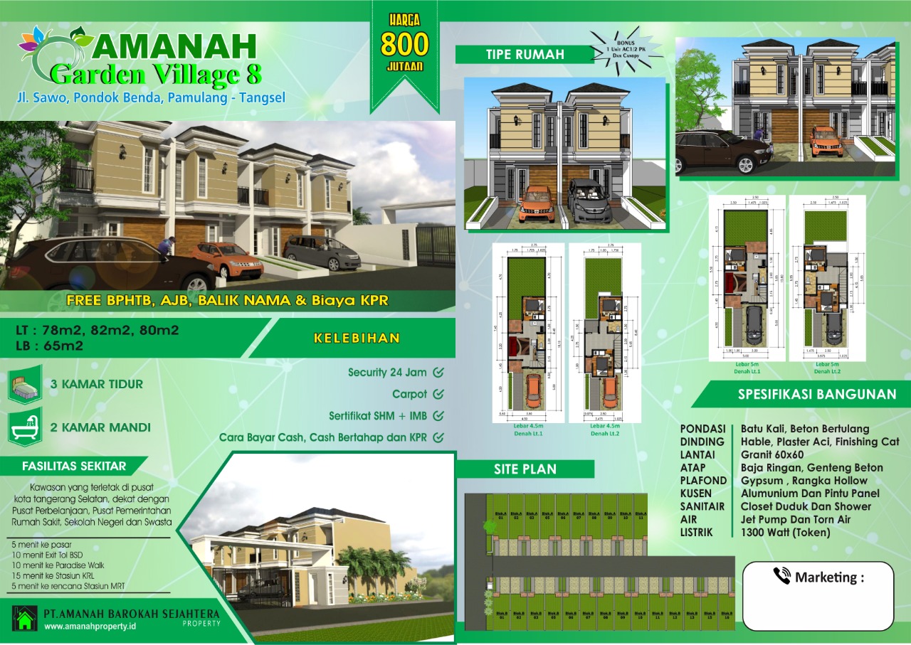 Amanah Garden Village 8 – Pamulang