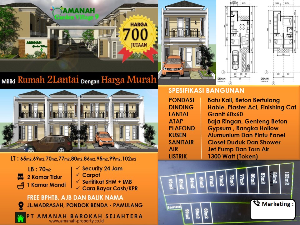 Amanah Garden Village 9 – Pamulang